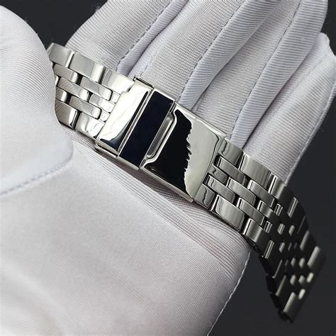 breitling stainless steel watch bands|breitling navitimer straps.